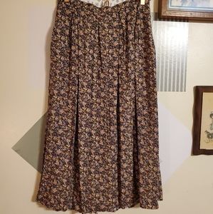 Vintage | 90s Floral Skirt Set